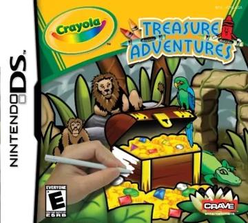 Crayola Treasure Adventures (USA) box cover front